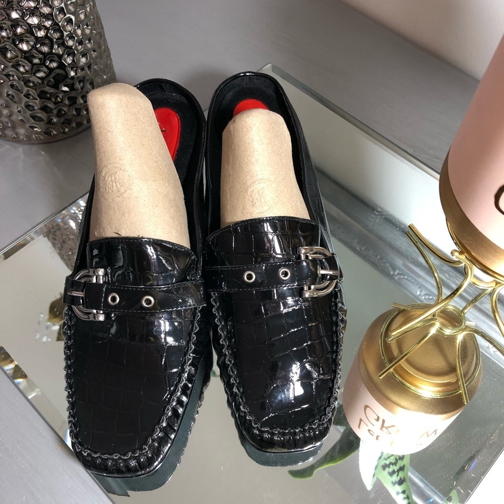 J. Renee shoes mule slip.